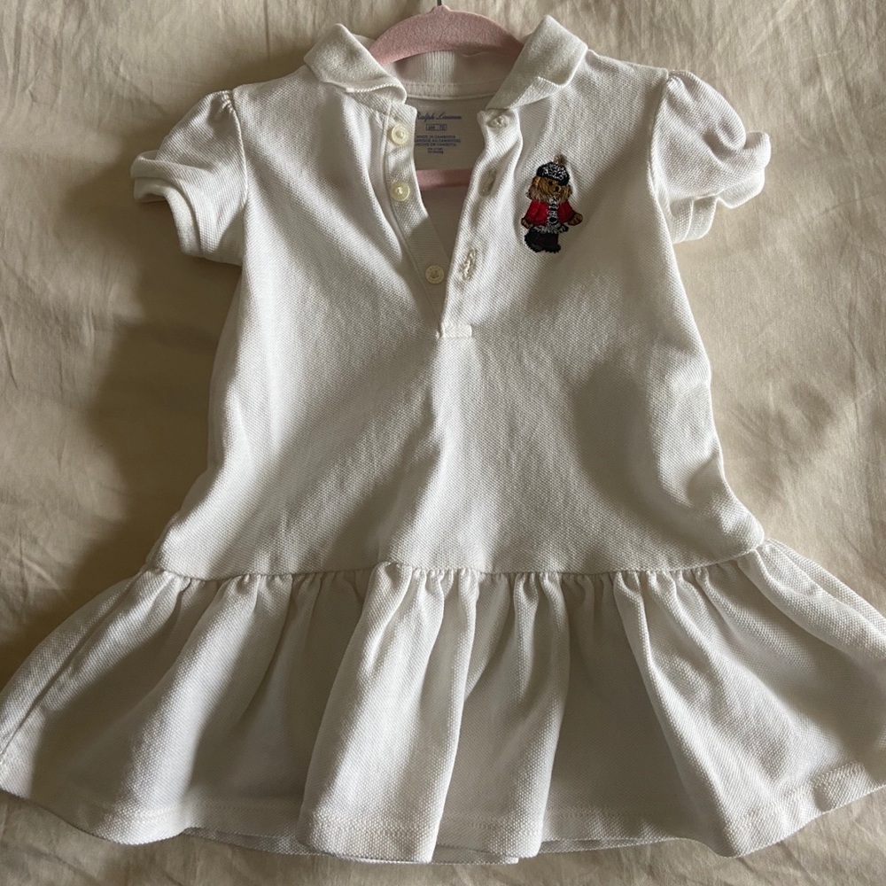 Ralph Lauren 6M white dress!